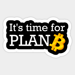 Plan B Sticker